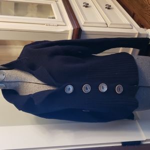 Pure Knit 100% cotton button up sweater/cardigan
